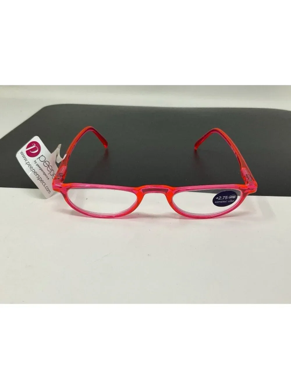 Peepers color Run Pink +2.75 Slim Reading Glasses 286